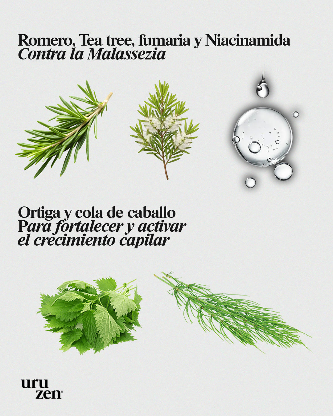 Tónico capilar contra la caspa y dermatitis seborreica
